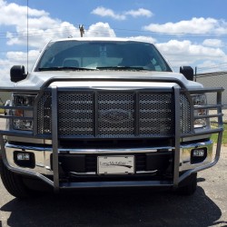 2015+ FORD F-150 GRILLE GUARD WITH A SILVER VEIN POWDER COAT