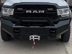2019 2020 2021 2022 RAM 2500 3500 4500 5500 diesel, front end replacement, bumper, tread plate, receiver, Grille Guard, Front Camera, Front Sensors, Cattle Guard, TS bumper, Thunder Struck Bumper, Ranch Hand, Diamond, Tread, front bumper, smooth