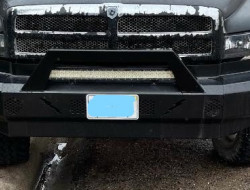 1994-02 (GAS/ DIESEL) 1500/2500/3500 DODGE - SMOOTH PLATE STEEL - PRE-RUNNER SERIES FRONT BUMPER REPLACEMENT