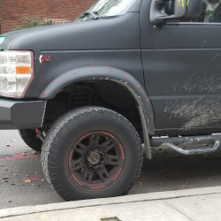 thunder struck bumper, lightning bumper, Ford E-Series, E Series, Cutaway, Pre Runner Series, Van bumper 