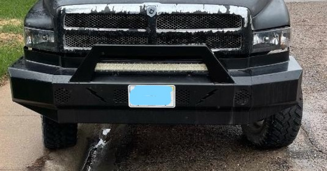 1994-02 (GAS/ DIESEL) 1500/2500/3500 DODGE - SMOOTH PLATE STEEL - PRE-RUNNER SERIES FRONT BUMPER REPLACEMENT
